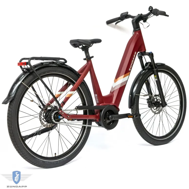 Rower Elektryczny Damski Miejski 27,5 SHIMANO Nexus LCD 2025 Aplikacja 250W