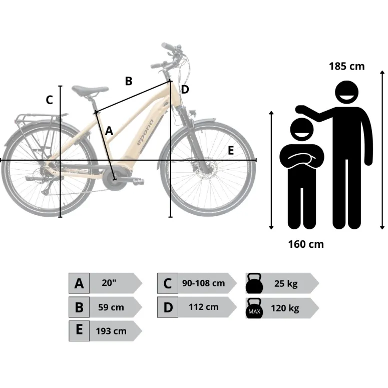 Rower Elektryczny Damski Trekkingowy 28" SHIMANO Hydraulika 250 W LCD Amory