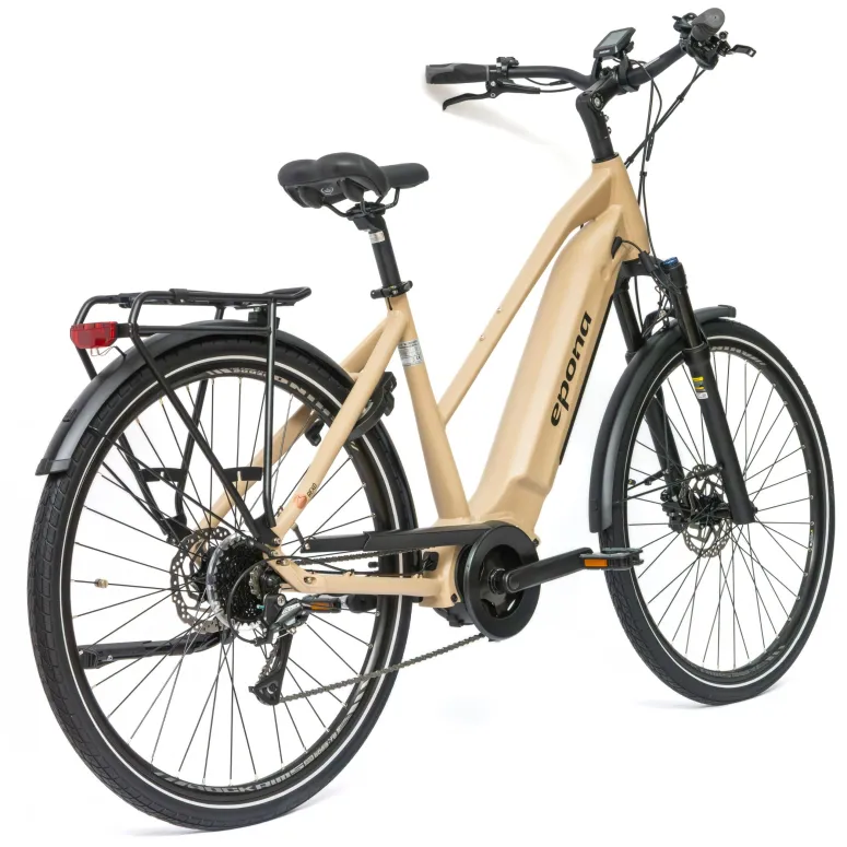 Rower Elektryczny Damski Trekkingowy 28" SHIMANO Hydraulika 250 W LCD Amory