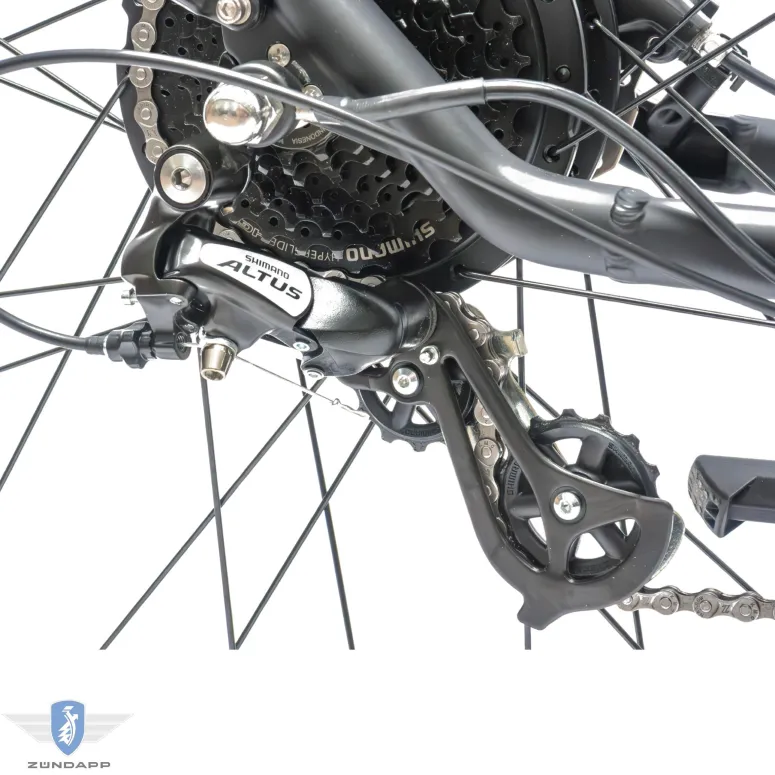 Rower Elektryczny Męski Trekkingowy 28" SHIMANO Hydraulika 2025 Aplikacja