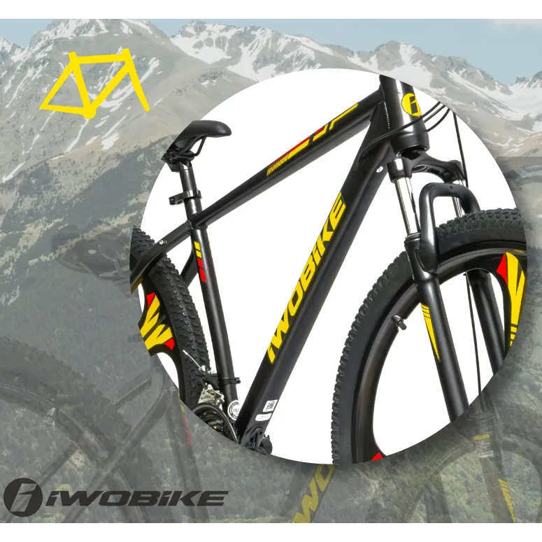 Rower Męski Górski 29 MTB Aluminium Amortyzacja Shimano IWOBIKE 2025 Stopka