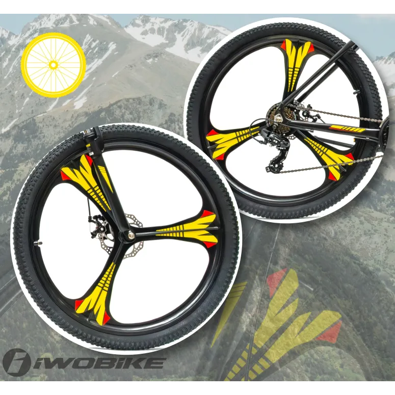 Rower Męski Górski 29 MTB Aluminium Amortyzacja Shimano IWOBIKE 2025 Stopka