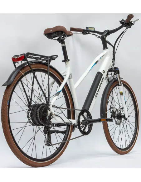 Rower Elektryczny Damski Miejski 28" 250W Acera Tarcze Amortyzacja ALU