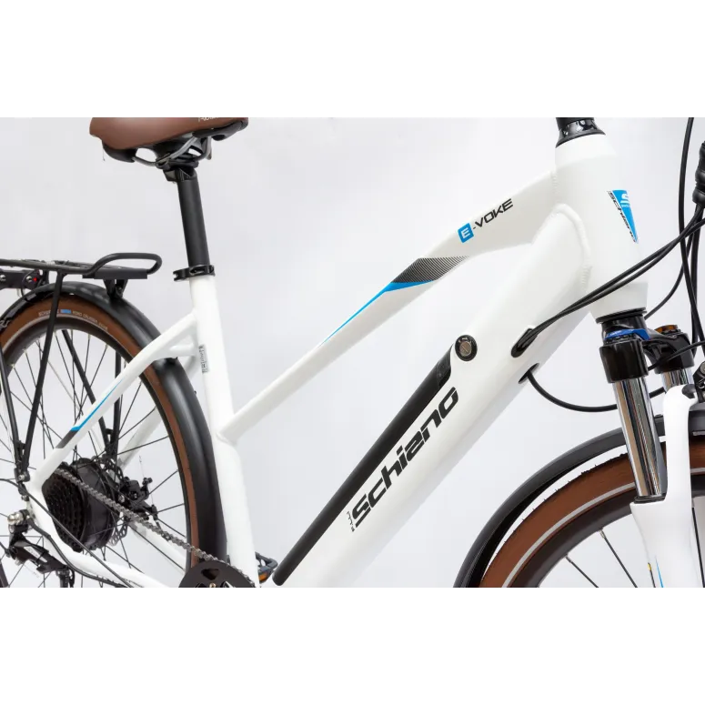 Rower Elektryczny Damski Miejski 28" 250W Acera Tarcze Amortyzacja ALU