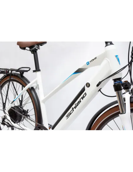 Rower Elektryczny Damski Miejski 28" 250W Acera Tarcze Amortyzacja ALU