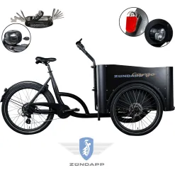 Rower Elektryczny Damski Męski Miejski Transportowy Cargo 24" 26" SHIMANO