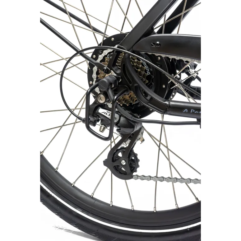 Rower Elektryczny Damski Męski Miejski Transportowy Cargo 24" 26" SHIMANO