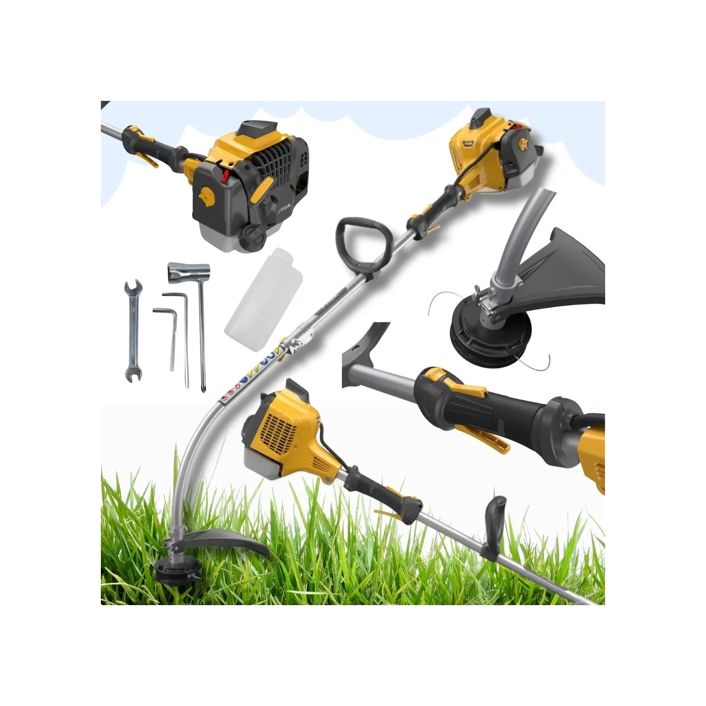 Podkaszarka Spalinowa Stiga GT730A 25.4 cm3 Wydajna Wykaszarka do Trawy