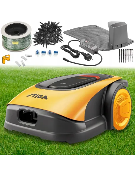 Robot Koszący Stiga G300 Bezszczotkowy Automatyczny Aplikacja BT 4 Ostrza