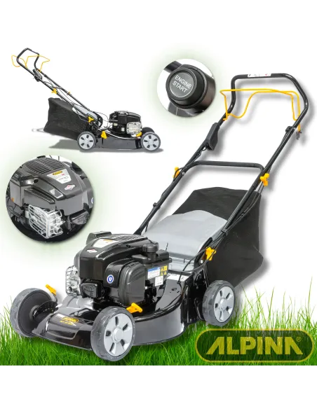 Kosiarka Spalinowa z Napędem ALPINA Stiga 46 cm Silnik Briggs & Stratton