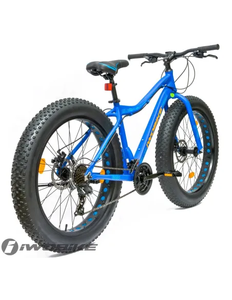 Rower Damski Męski Fatbike 26 IWOBIKE Shimano Aluminium Tarcze Lekki 2025
