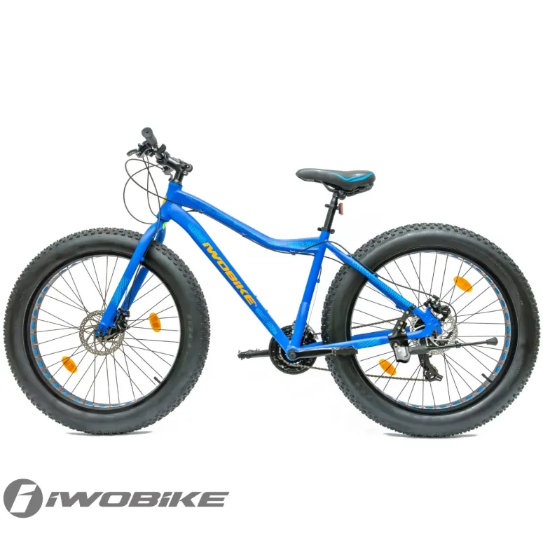 Rower Damski Męski Fatbike 26 IWOBIKE Shimano Aluminium Tarcze Lekki 2025