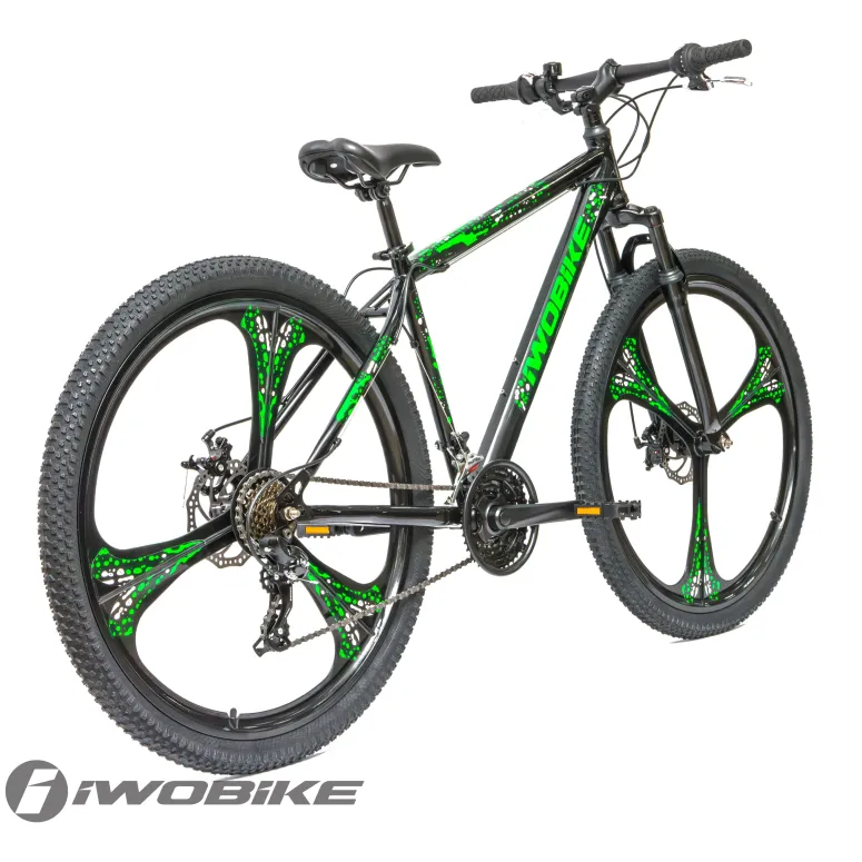 Rower Męski Górski 29" MTB IWOBIKE Shimano 2025 Hardtail Amortyzacja Tarcze