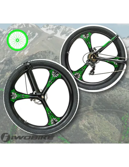 Rower Męski Górski 29" MTB IWOBIKE Shimano 2025 Hardtail Amortyzacja Tarcze