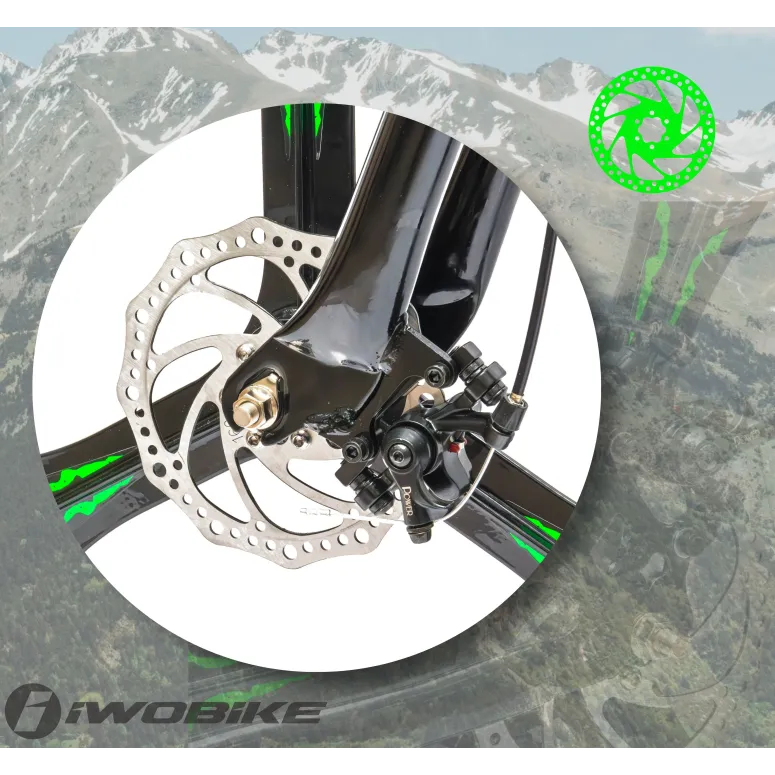 Rower Męski Górski 29" MTB IWOBIKE Shimano 2025 Hardtail Amortyzacja Tarcze