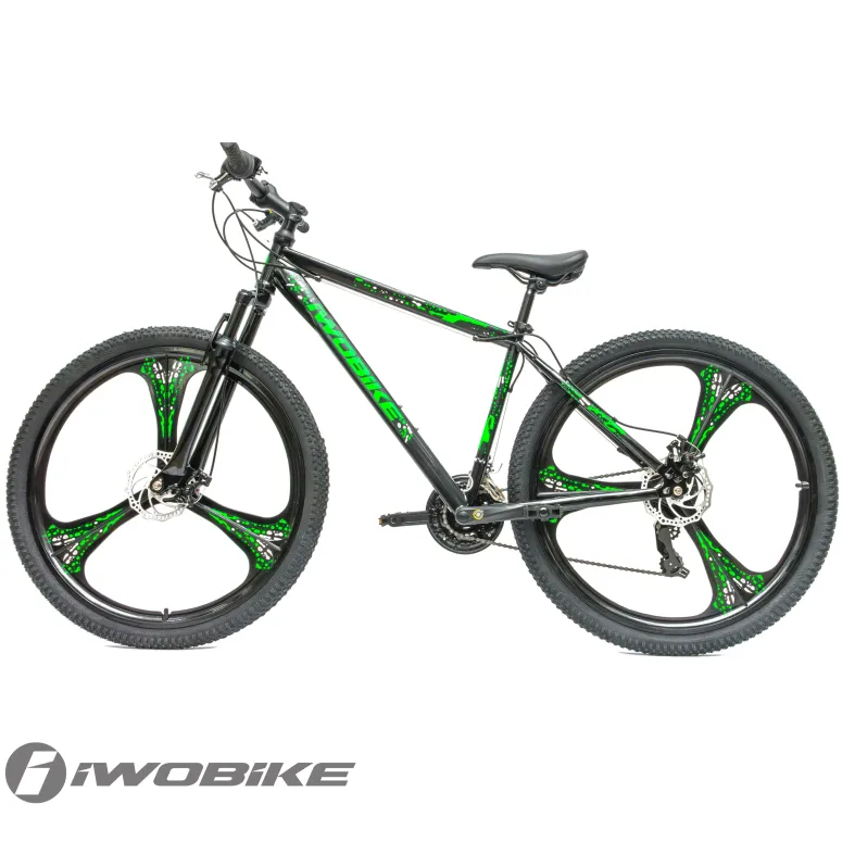 Rower Męski Górski 29" MTB IWOBIKE Shimano 2025 Hardtail Amortyzacja Tarcze