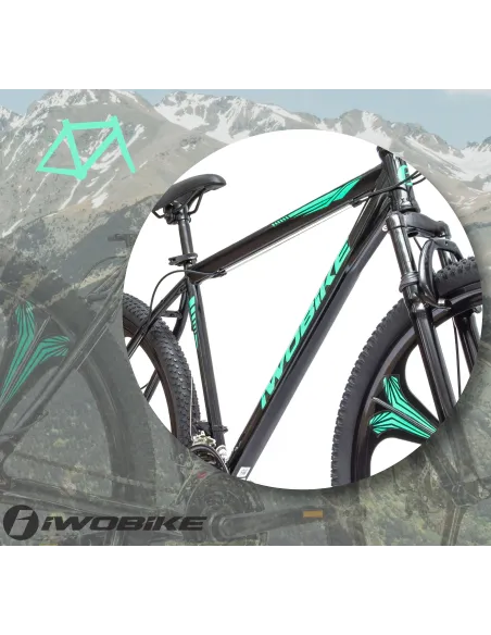 Rower Męski Górski 29" MTB IWOBIKE Shimano Hardtail Amortyzacja Tarcze 2025