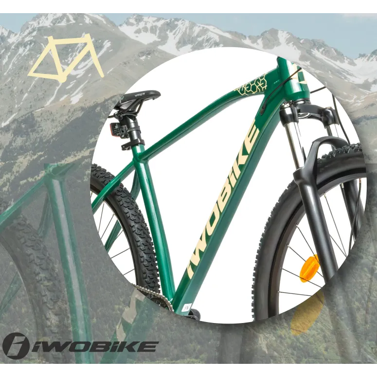 Rower Męski Górski 29 Aluminium IWOBIKE Shimano Cues Hydraulika Amortyzacja