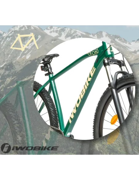 Rower Męski Górski 29 Aluminium IWOBIKE Shimano Cues Hydraulika Amortyzacja