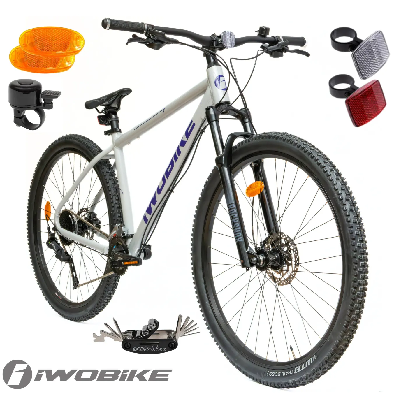 Rower Męski Górski 29" MTB Amortyzacja Hydraulika IWOBIKE Shimano Cues 2025