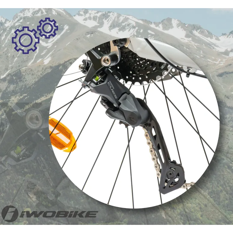 Rower Męski Górski 29" MTB Amortyzacja Hydraulika IWOBIKE Shimano Cues 2025