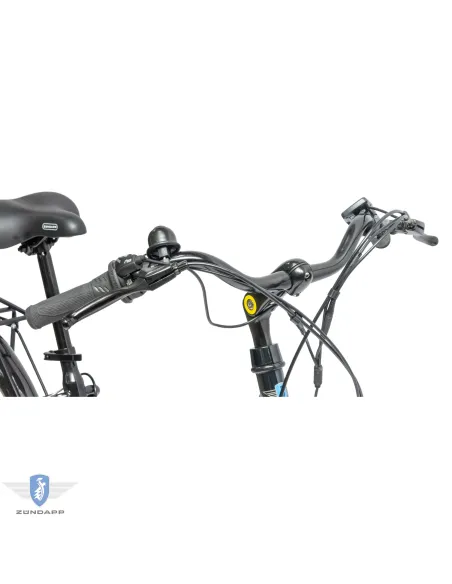 Rower Elektryczny Damski Miejski 28" SHIMANO 250 W LED Bagażnik Oświetlenie