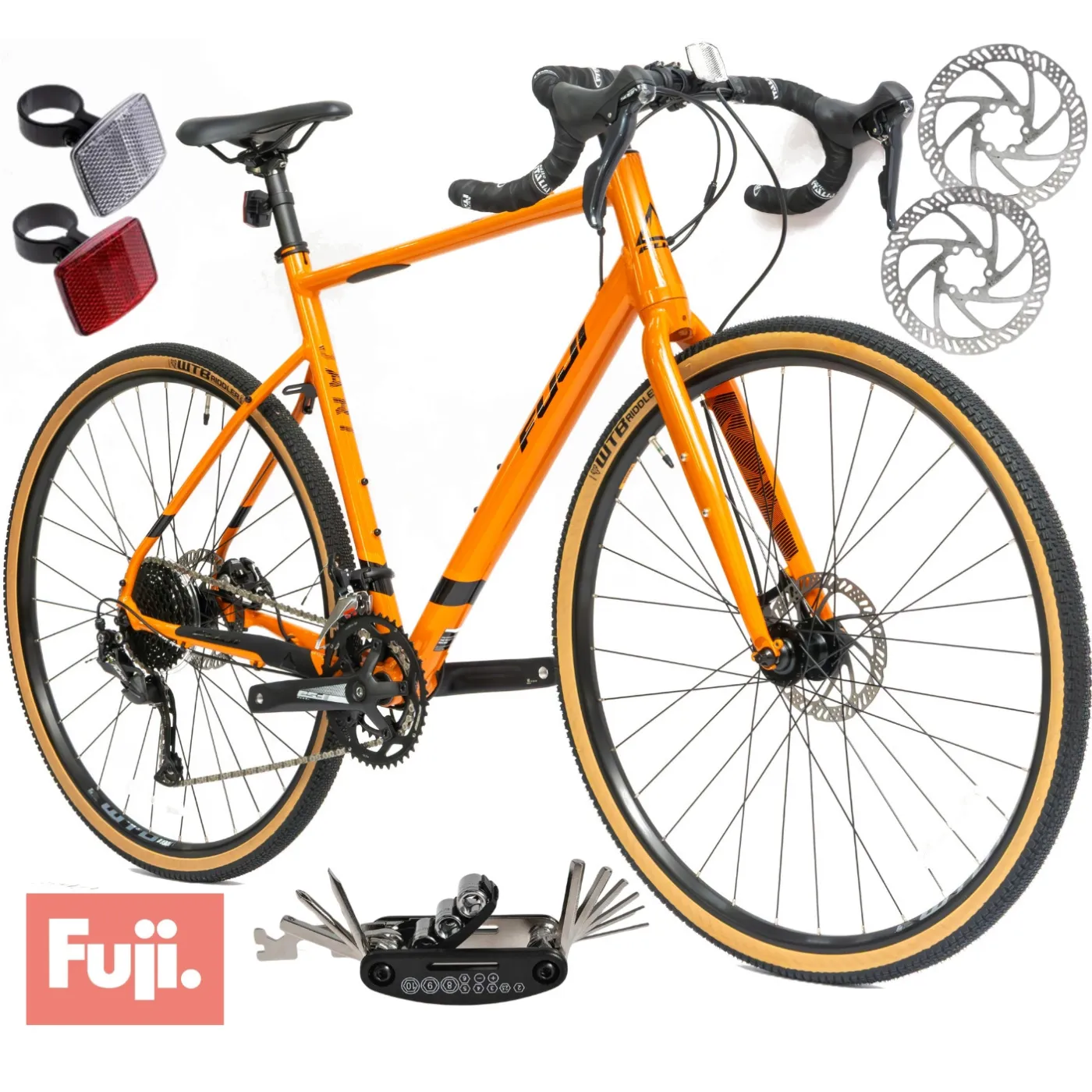 Rower Męski Szosowy 28" Aluminium Lekki SHIMANO Alivio Szosówka Odblaski