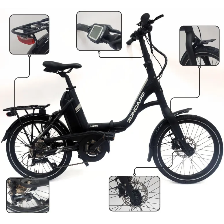 Rower Elektryczny Miejski 20" Bosch 250W Hydraulika Cyngle 25km/h 400Wh