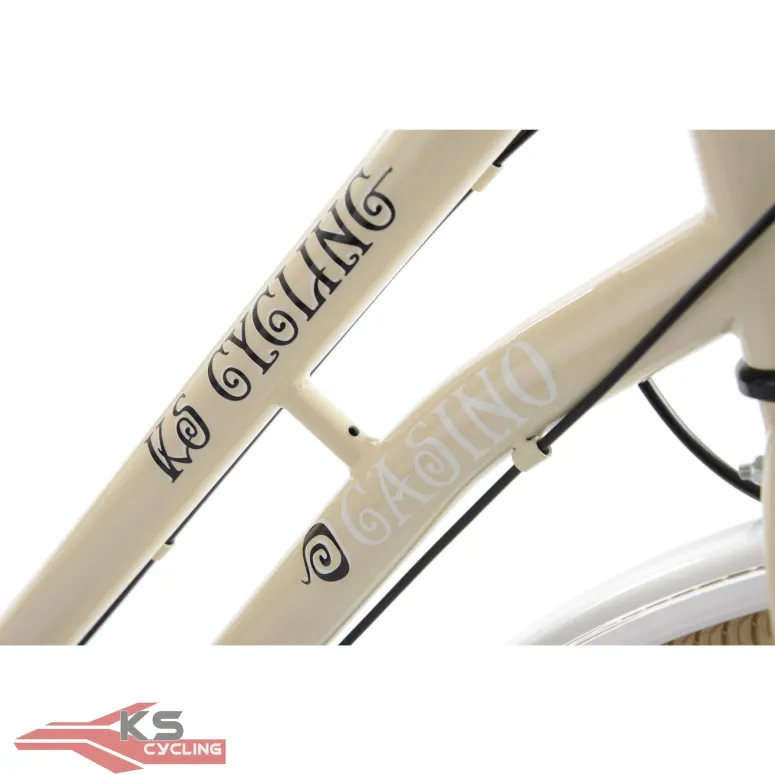 Rower Damski Miejski 28" SHIMANO Błotniki Oświetlenie Dynamo Stopka Dzwonek