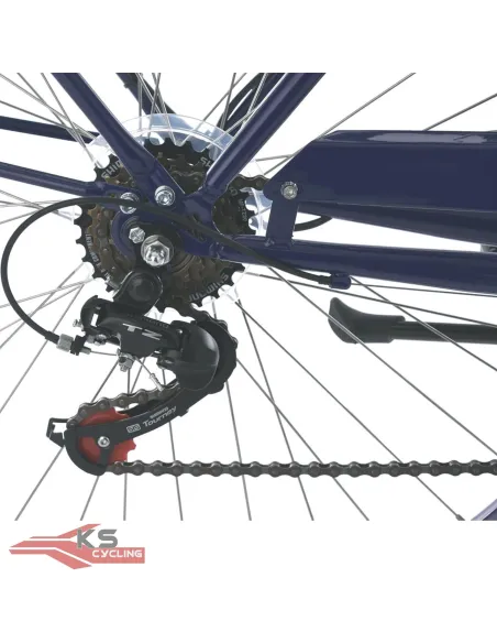 Rower Damski Miejski 28 SHIMANO Bagażnik Oświetlenie Dynamo Stopka Błotniki