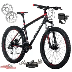 Rower Męski Górski 27,5" MTB SHIMANO Acera Hydraulika Alu Amory Dzwonek