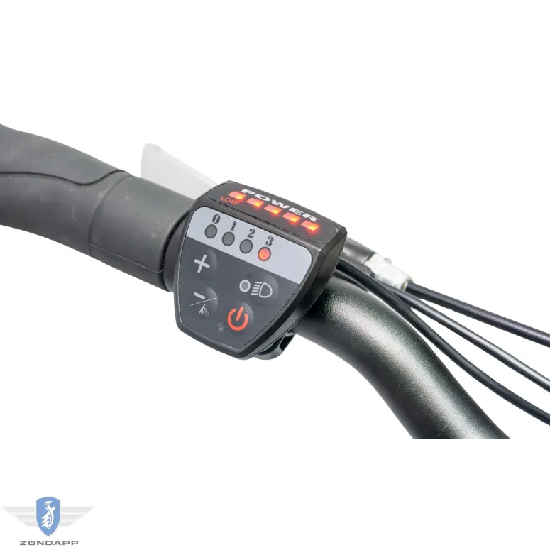 Rower Elektryczny Damski Męski Składany 20" SHIMANO 250 W Alu LED Składak