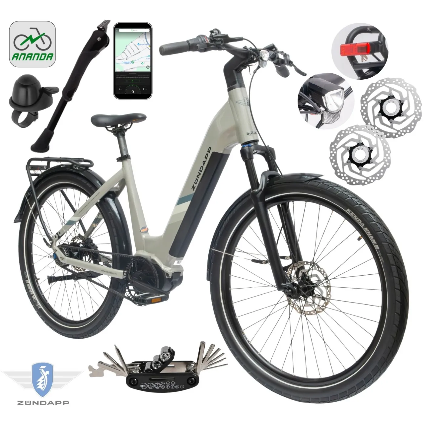 Rower Elektryczny Damski Trekkingowy 27,5" SHIMANO Nexus 2025 Aplikacja LCD