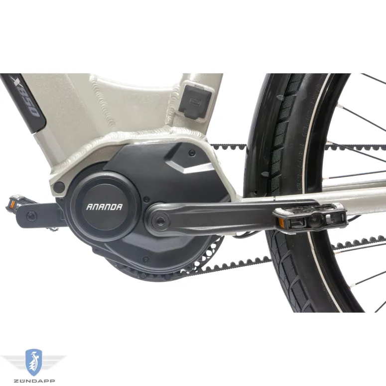 Rower Elektryczny Damski Trekkingowy 27,5" SHIMANO Nexus 2025 Aplikacja LCD