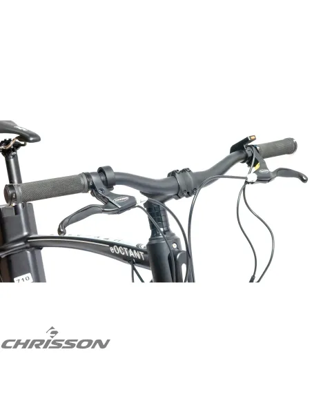 Rower Elektryczny Męski Miejski 28" LCD 250 W Aluminium Oświetlenie Stopka