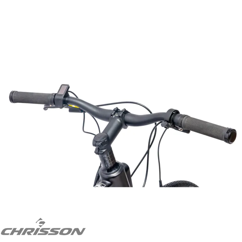 Rower Elektryczny Męski Miejski 28" LCD 250 W Aluminium Oświetlenie Stopka