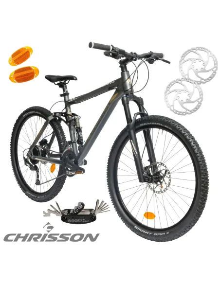 Rower Męski Górski 27,5" SHIMANO Alivio MTB Full Amory Aluminium Hydraulika