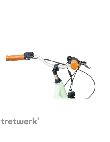 Rower Elektryczny Damski Miejski 28" SHIMANO Nexus LCD Aplikacja 250 W Alu