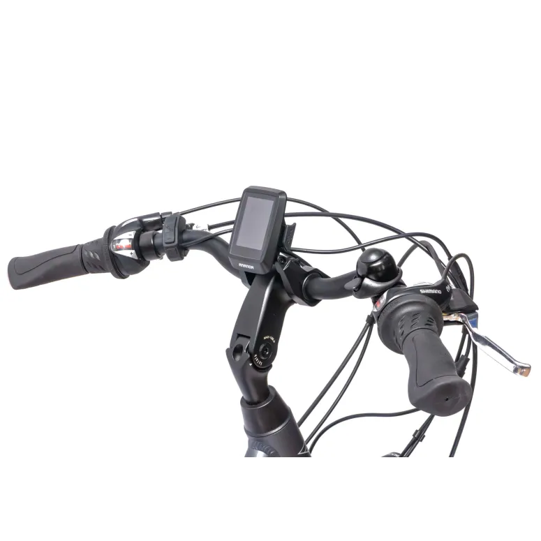 Rower Elektryczny Damski Trekkingowy 28" Aplikacja 2025 LCD 250 W SHIMANO