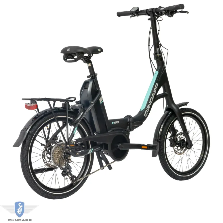 Rower Elektryczny Męski Damski Składany 20 SHIMANO Sora Składak 250 W BOSCH