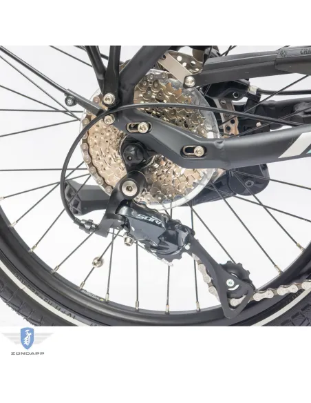 Rower Elektryczny Męski Damski Składany 20 SHIMANO Sora Składak 250 W BOSCH