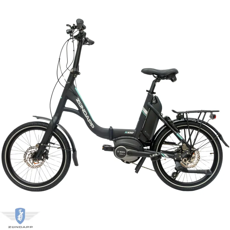 Rower Elektryczny Męski Damski Składany 20 SHIMANO Sora Składak 250 W BOSCH