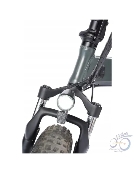 Rower Elektryczny Składany Fat 20 ALU 250W Wspomaganie Męski Damski Shimano