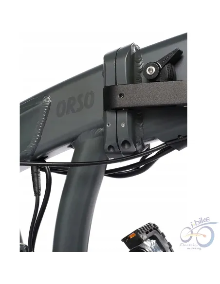 Rower Elektryczny Składany Fat 20 ALU 250W Wspomaganie Męski Damski Shimano