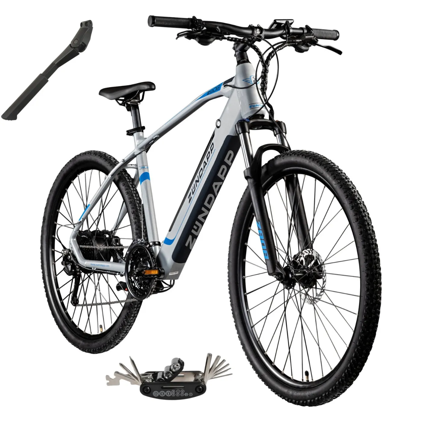 Elektryczny Rower Górski 29 Hydraulika 14Ah ALU Cyngle Damski Męski Stopka