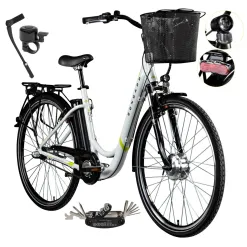 Elektryczny Rower Miejski 28 Nexus 3 Aluminium 10,4 Ah Wspomaganie 5 Trybów