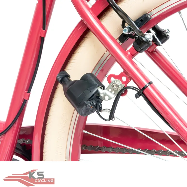 Rower Damski Miejski 28 SHIMANO Bagażnik Oświetlenie Dynamo Stopka Błotniki