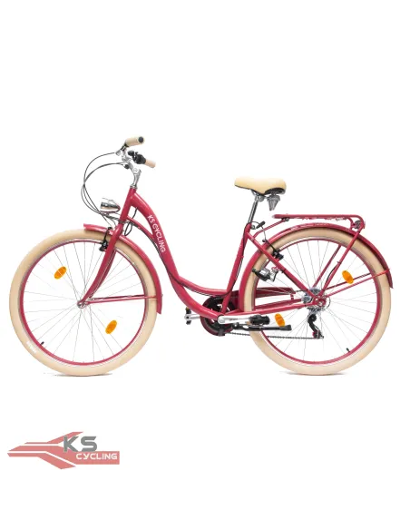 Rower Damski Miejski 28 SHIMANO Bagażnik Oświetlenie Dynamo Stopka Błotniki