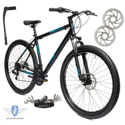 Rower Męski Górski Koła 29" SHIMANO Aluminium MTB Amortyzacja Tarcze Stopka