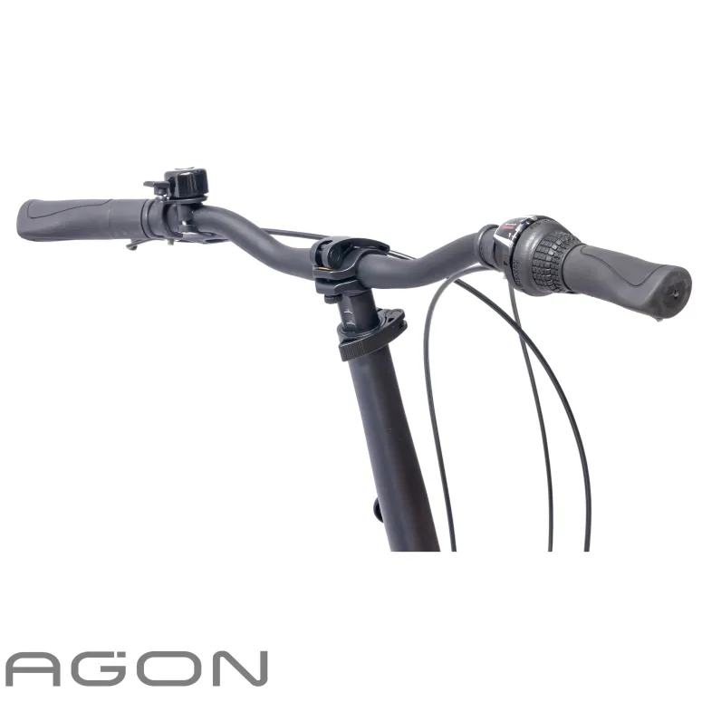 Rower Damski Męski Składany 20" SHIMANO Składak Oświetlenie Dynamo Bagażnik